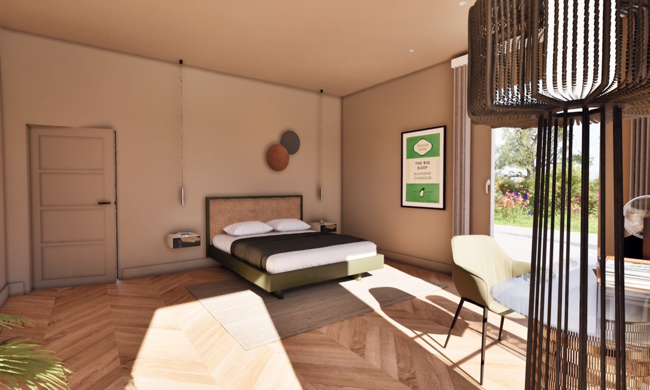 The furnished room from a third viewpoint